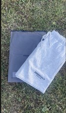 Essentials Fear of God Men's Gray Cotton Sweat Shorts Pockets Drawstring M-L