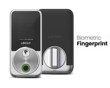 Lockly Secure Pro Zeno Series Satin Nickel Deadbolt WiFi Smart Lock NEW