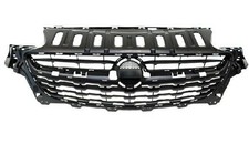Fits Vauxhall Corsa 2015- Front Main Centre Grille Matte Black New