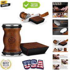 Professional Rolling Knife Sharpener with Woo...