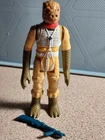 Vintage Kenner Star Wars Bossk Action Figure 1977 Complete With Weapon
