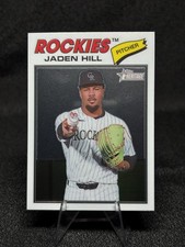 2026 Topps Heritage #26 Jaden Hill Chrome