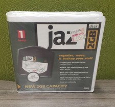 Iomega Brand Jaz 2GB Capacity Disk Media 10599 SEALED UNOPENED - FREE SHIPPING