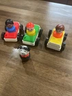 Vintage GARAGE CARS/ FIGURES #930 Fisher Price Little People
