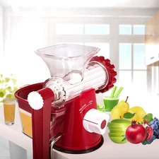 Manual Juicer with Pomegranate Pulp Separator Herbal Grape Juice Extractor