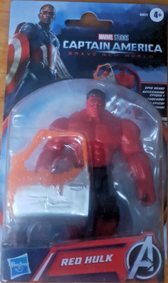 Hasbro Marvel Red Hulk 6 Zoll Brave New World Actionfigur OVP Neu 2024