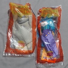 1996 Disney Hunchback of Notre Dame Burger King Premiums Hugo  Esmeralda NEW