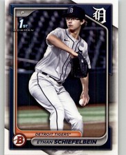 2024 Bowman Draft Ethan Schiefelbein #BD-7 Detroit Tigers