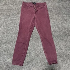 GAP Jegging Jeans Womens 8 Burgundy Purple Favorite Stretch Denim Skinny Pants