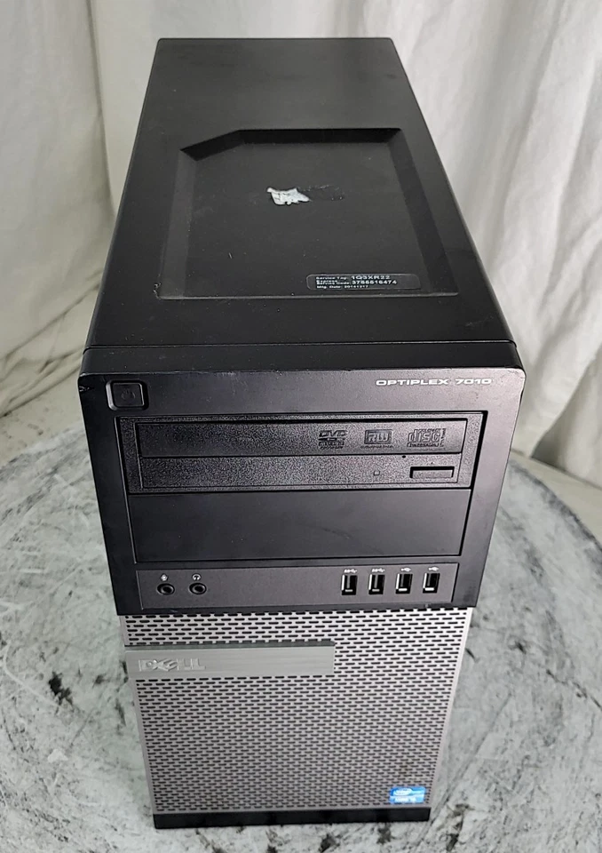 Dell Optiplex 7010 D09M Barebones Tower PC SEE NOTES - Image 2 of 4