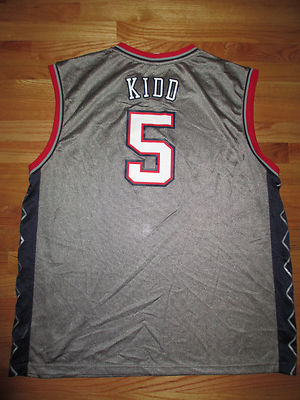 Reebok JASON KIDD No. 5 NEW JERSEY NETS (2XL) Jersey | eBay