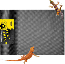 MRREPTILE Reptile Substrate Mat Carpet Bedding, Bearded Dragon Substrate, Reptil
