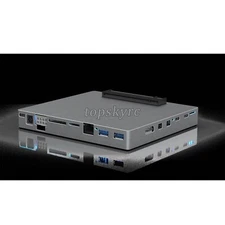 CX GPU Dock Portable Graphics Card Expansion Dock Double Thunderbolt 100W+15W t1