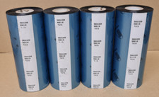 4 Stück Keymax 5636209 9553/6 T415 155 mm Schwarz Wachs Thermotransferband