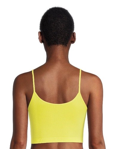 Pack of 2 No Boundaries Size L Junior’s Ottoman Rib Brami Yellow Bra Camisole - Picture 6 of 18