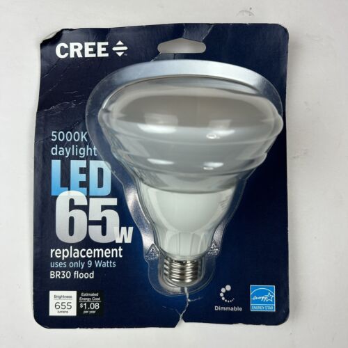 Cree LED 65 Watt Flood Light Bulb 5000 Daylight Model BR 30