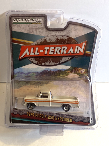 Greenlight Truck All-Terrain 1979 Ford F-250 Explorer 1:64 Pickup Truck S8 NISP