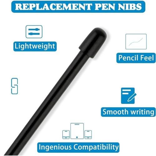 Pack Of 10 Replacement Styluses Nibs Tips For PTH460,PTH660,PTH860,DTH1320, - Afbeelding 11 van 11