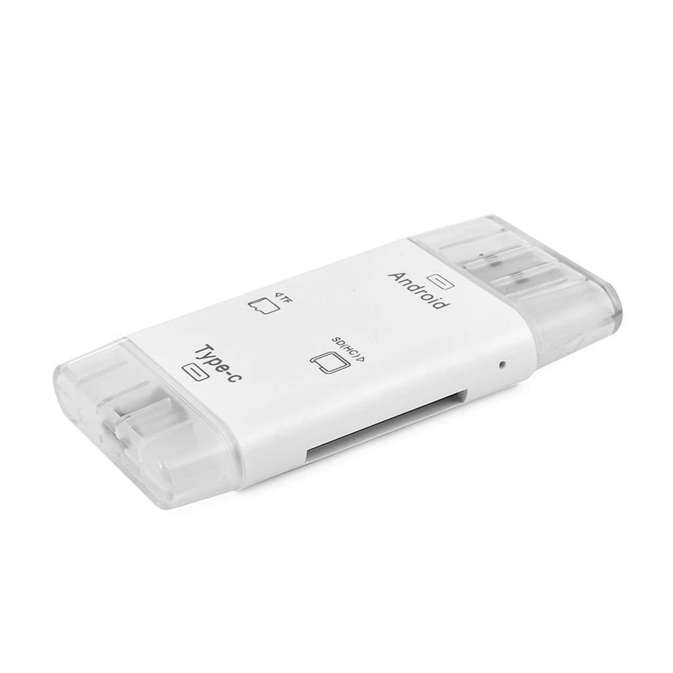 USB Type-C 3in1 OTG Dongle TF SD MS Card Reader For Samsung S20 5G Ultra Premium - Image 4 of 4
