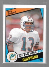 1984 Topps Football Singles #'s 1 - 201 Complete Your Set Pick A Card EXC-NRMT