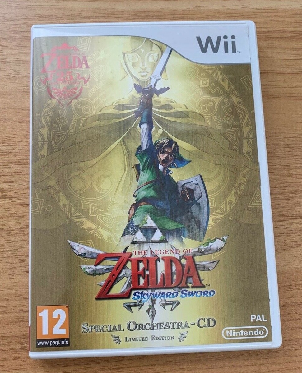 Legend of Zelda: Skyward Sword Wii PAL Limited Edition w