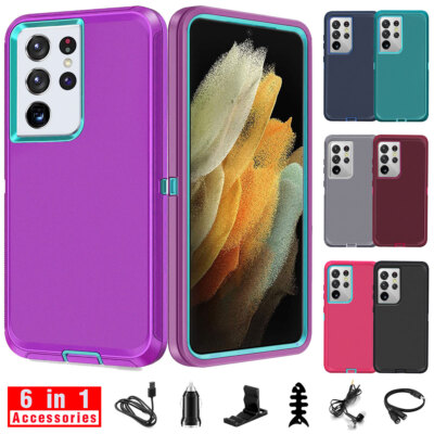 For Samsung Galaxy S21/S21+/S21 Ultra 5G Heavy Duty Phone