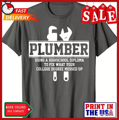 Plumbing Switches Plumber Funny Saying Gift Unisex T-Shirt
