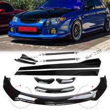 For Mazda Protege Front Bumper Lip Spoiler Splitter Body Kitside Skirt Glossy B For Mazda Protege Front Bumper Lip Spoiler Splitter Body Kitside Skirt Glossy B