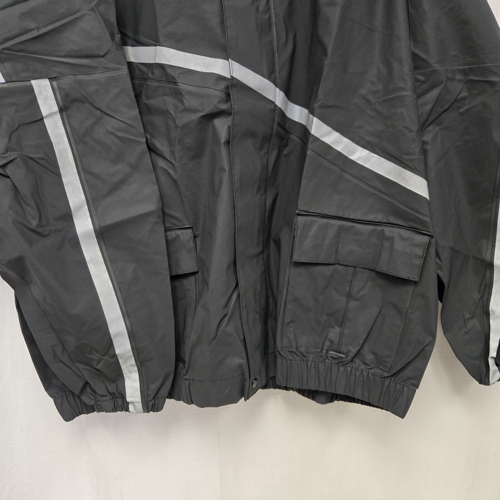 Nelson Rigg AX-1 MK III Two Piece Rain Suit Black/Black 4XL XXXXL *DISPLAY*