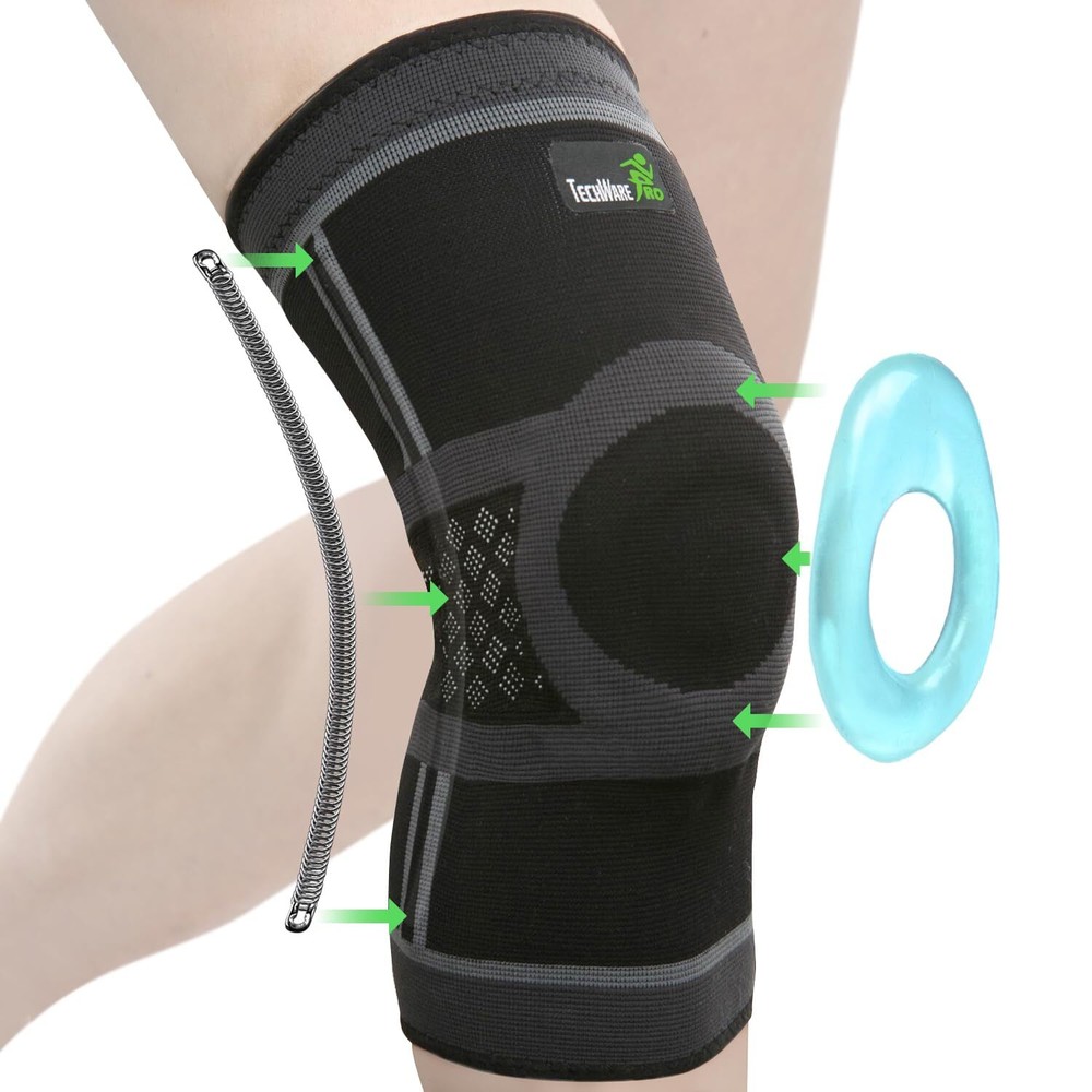 Women & Men Knee Compression Sleeve – Support & Pain Relief for Active Lifestyles