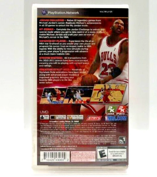 NBA 2K12 (Sony PSP, 2011) Brand New Factory Sealed - Image 2 of 2
