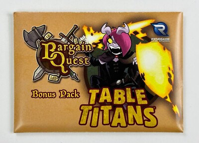 Table Titans Promo Pack for Bargain Quest NEW & SEALED