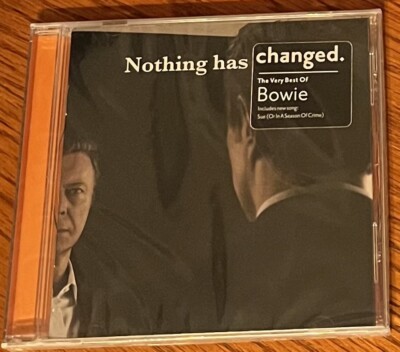 DAVID BOWIE ''NOTHING HAS CHANGED - BEST OF'' BRAND NEW ORIGINAL 2014 OZ CD ALBUM