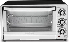 Cuisinart TOB-40N Classic Toaster Oven Broiler Brushed Stainless Steel 1800W