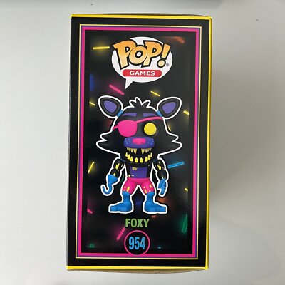 Funko Pop! Five Nights at Freddy's Blacklight Foxy #954 Hot Topic
