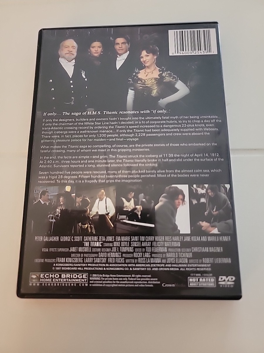 Titanic, Zeta-jones, Gallagher, George C Scott 96009254391| eBay