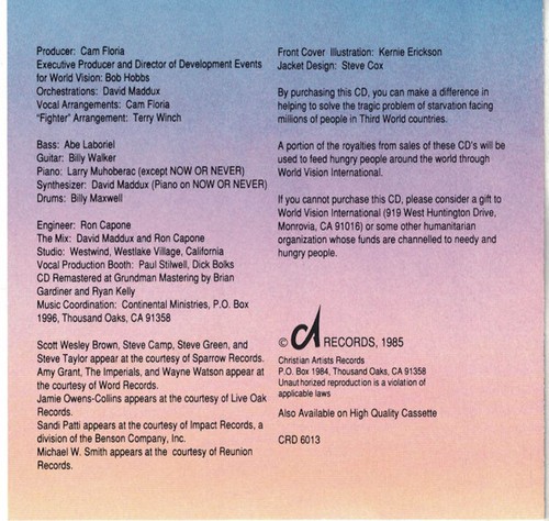 Continental Singers – Together We Will Stand - CD - Foto 2 di 3