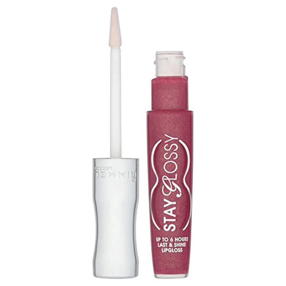 NUEVO Rimmel Stay Glossy Oh My Gloss! Brillo de labios ¡Captivate Me! 0,18 onzas (paquete de 2) Foto 3 de 4