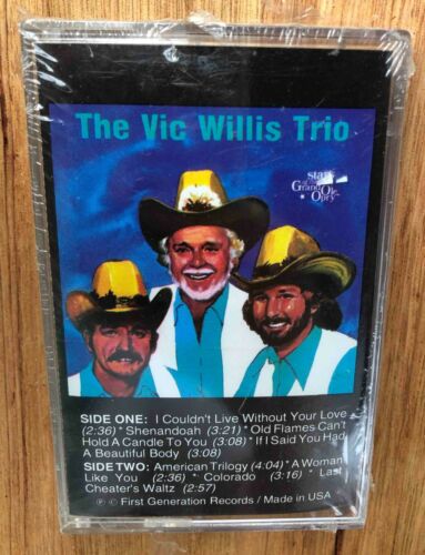 THE VIC WILLIS TRIO cassette BRAND NEW SEALED nashville country  - Picture 1 of 2
