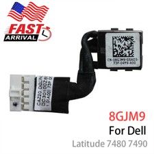 DC Power Jack Connector Port Cable For Dell Latitude 7480 7490 8GJM9 DC30100Z400