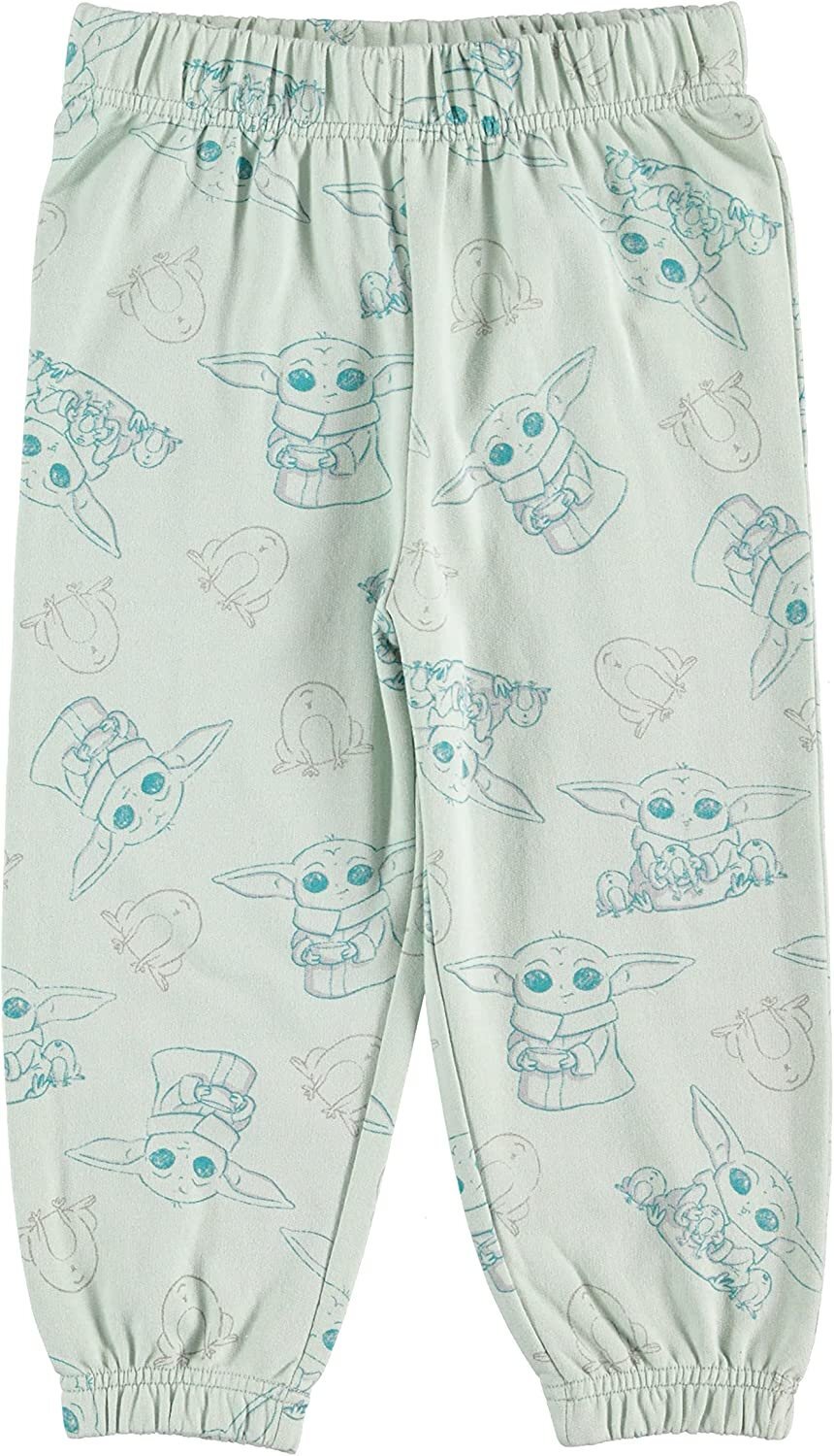 STAR WARS Toddler Boys' Baby Yoda Clothing Set Sweatshirt and Jogger