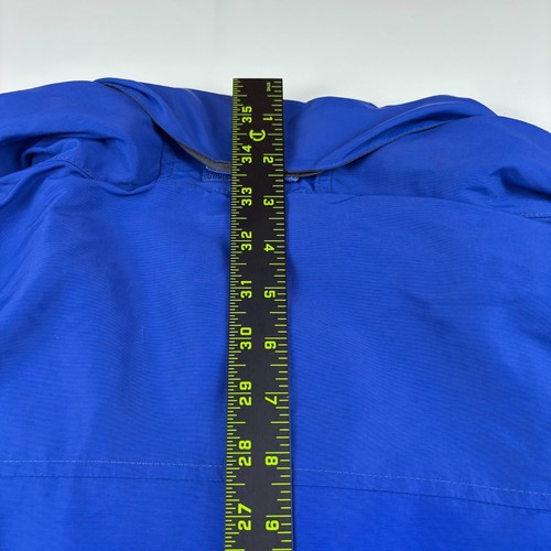 Lands' End Outrigger Parka Herren 3XL Blau Nylon Sturmklappe & Kapuze Öko-Tex - Bild 12 von 13