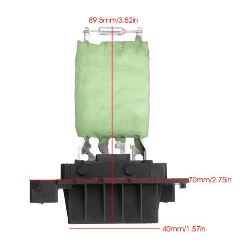 Résistance De Soufflerie Chauffage Pour Citroën Berlingo II B9 / Peugeot Partner - Réf. 6480.55