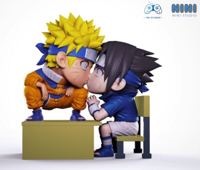 Presell NiNi x PG STUDIO Uchiha Sasuke Uzumaki Naruto Kiss 5.5