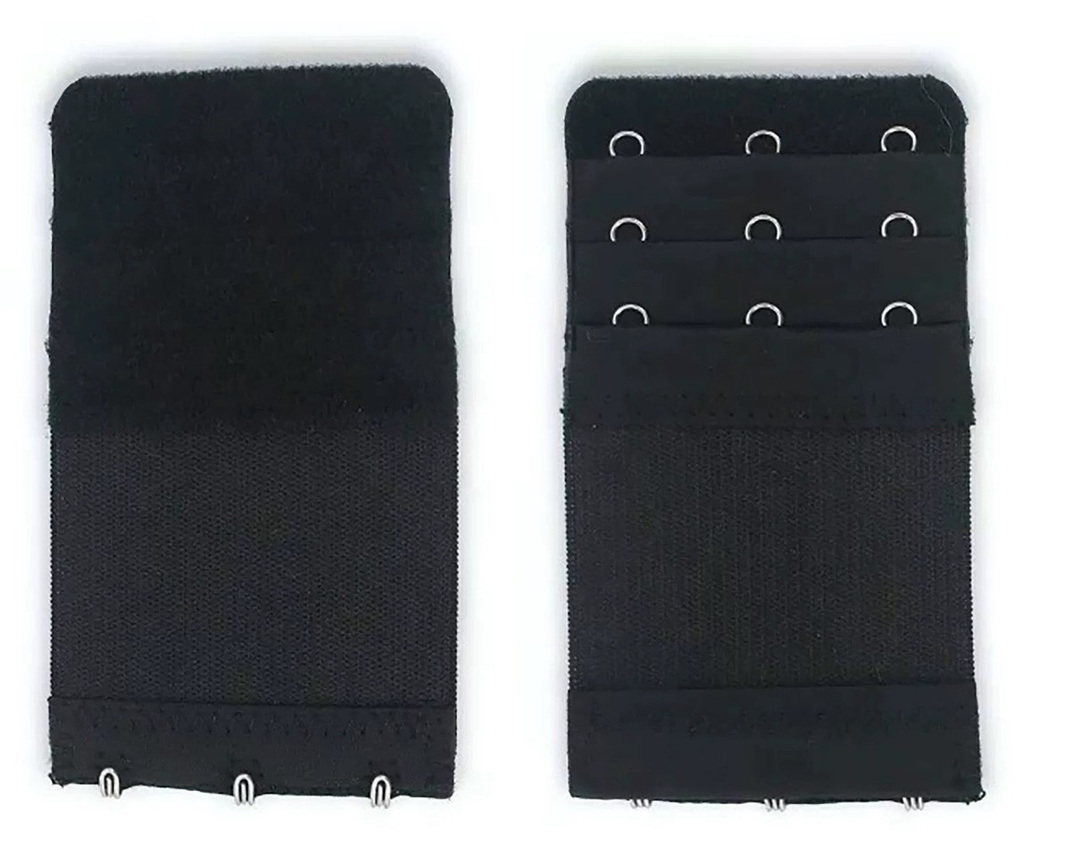 3ROW STRETCHY 2, 3, 4 Hook Bra Extender Extension Bra Strap - Foto 14