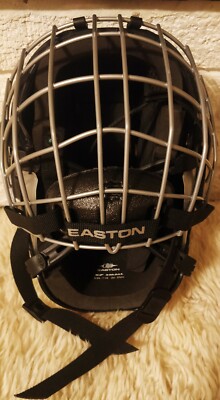 Easton Stealth S7 Pro Stock Hockey Helmet Black Stealth S9 Mask Size Small