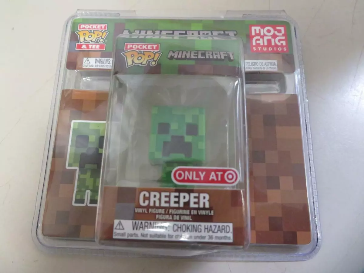 Creeper Minecraft Happy Sculpture