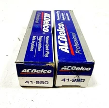 Set of 2 Spark Plugs Double Platinum ACDelco 41-980