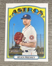 Ryan Pressly 2021 Topps Heritage High Number Astros #688 *F323*