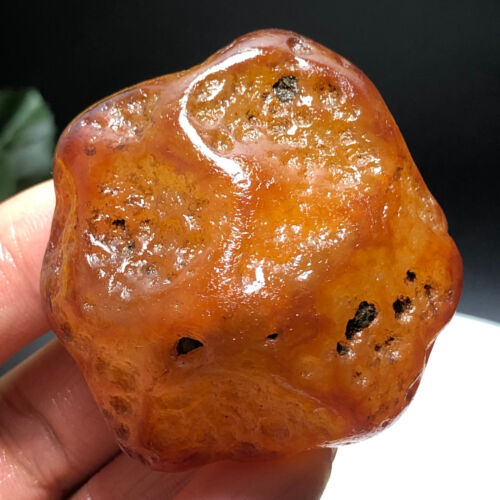 68g Bonsai Suiseki-Natural Gobi Agate Eyes Stone-Rare Stunning Viewing-A10 - Picture 7 of 24